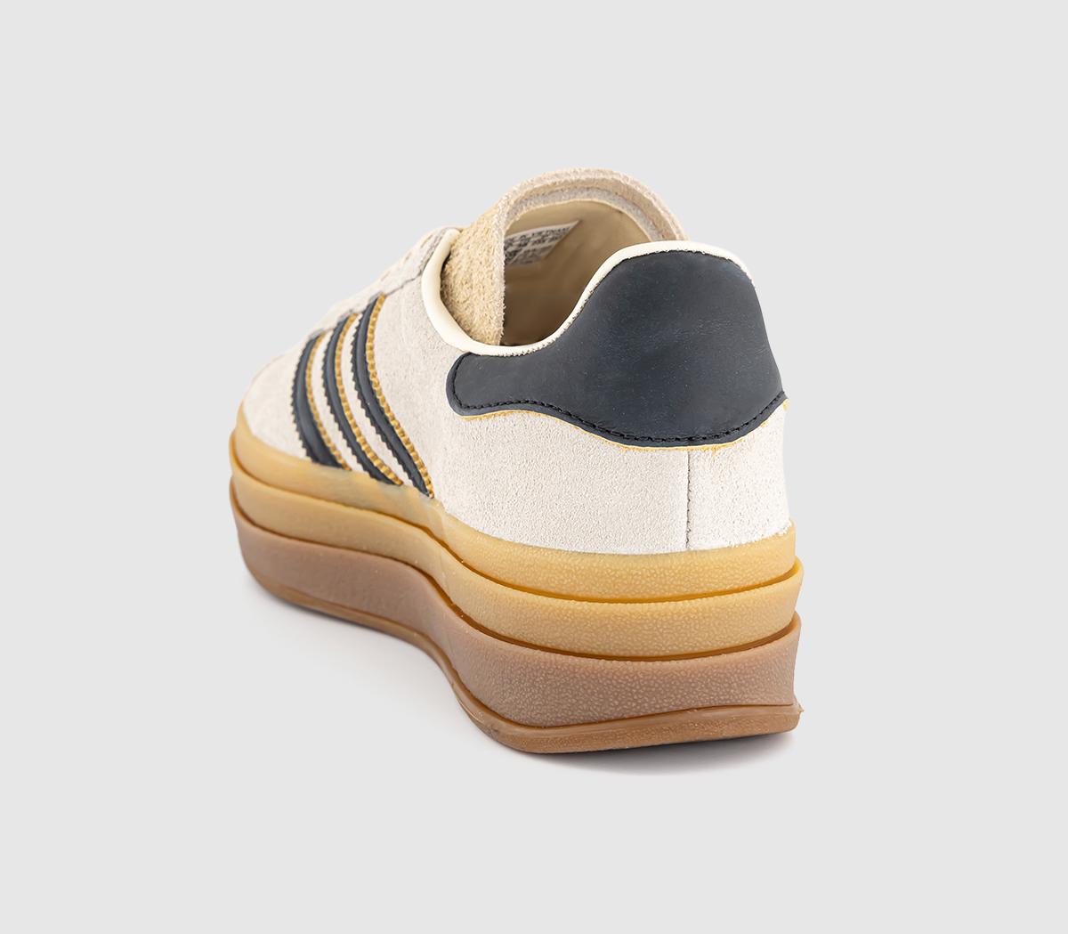 adidasGazelle Bold W Trainers adidasGazelle Bold W TrainersCream White Black Sand Strata