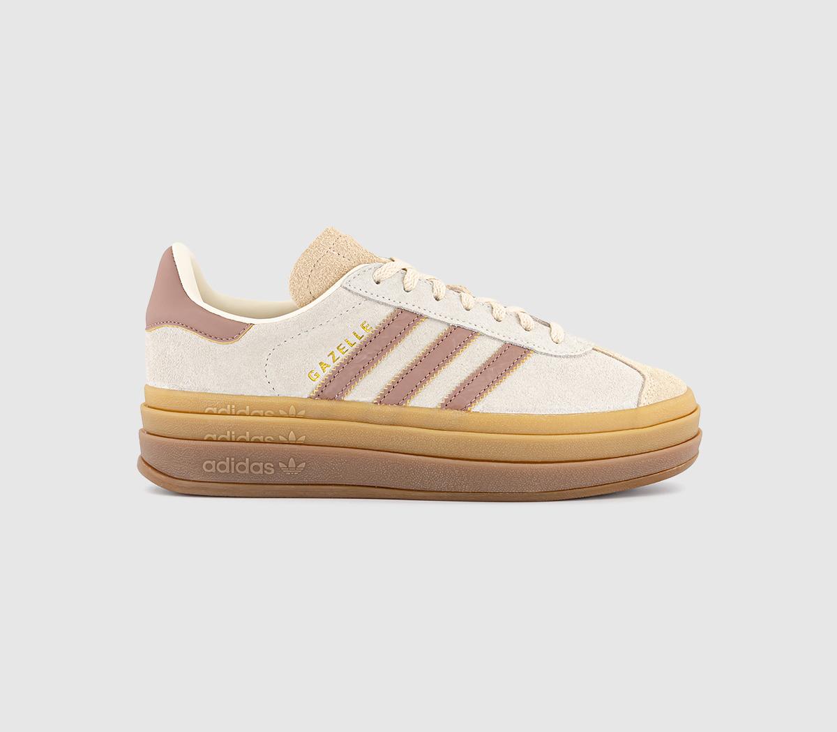 adidasGazelle Bold W TrainersCream White Warm Clay Sand Strata