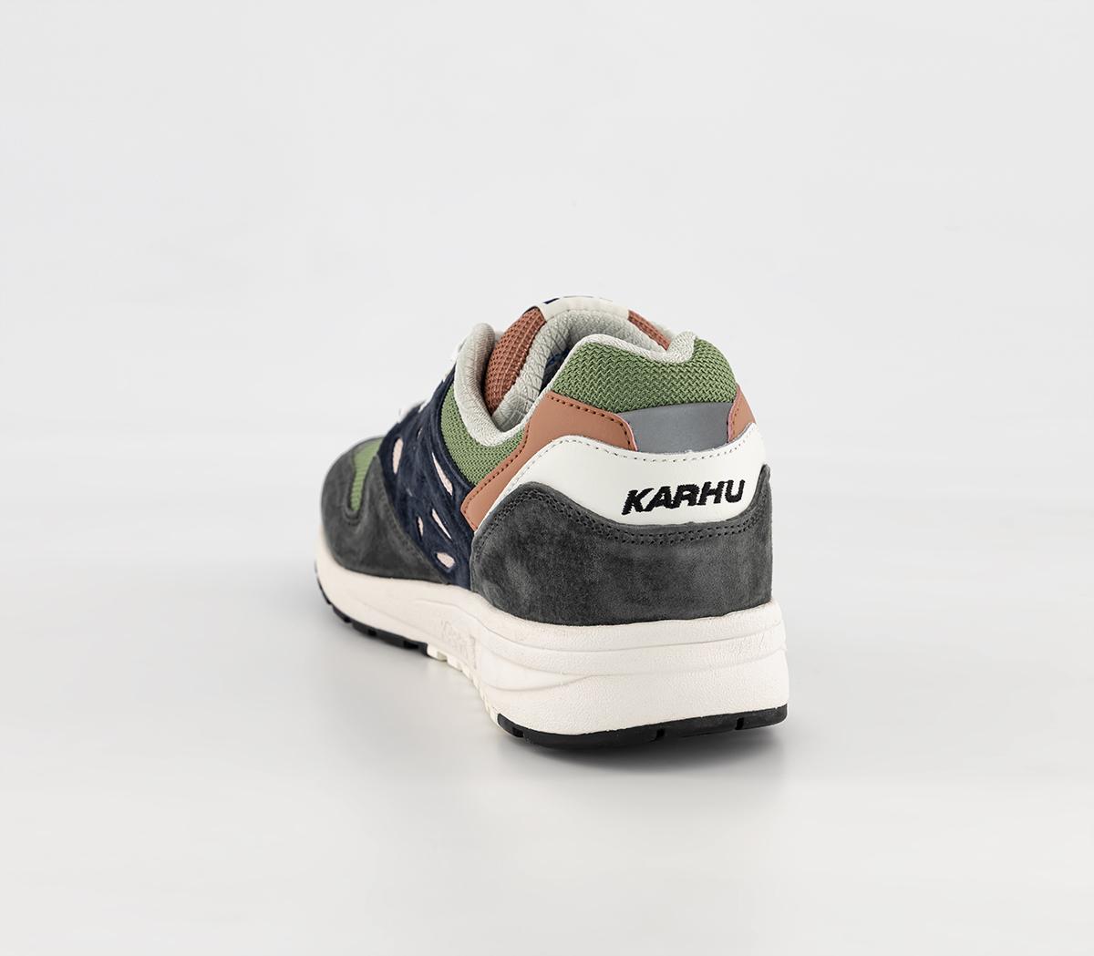 KarhuLegacy 96 TrainersGunmetal Pink Nvy