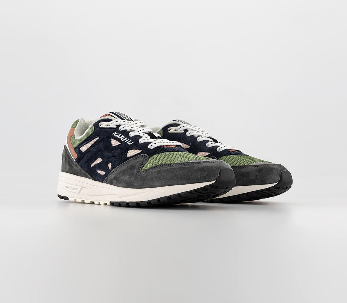 KarhuLegacy 96 TrainersGunmetal Pink Nvy