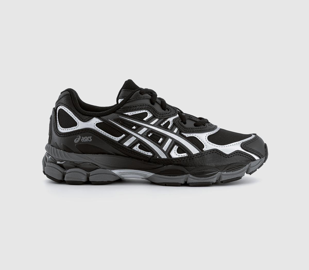 ASICS Gel NYC Trainers Black Graphite Grey - Men's Trainers