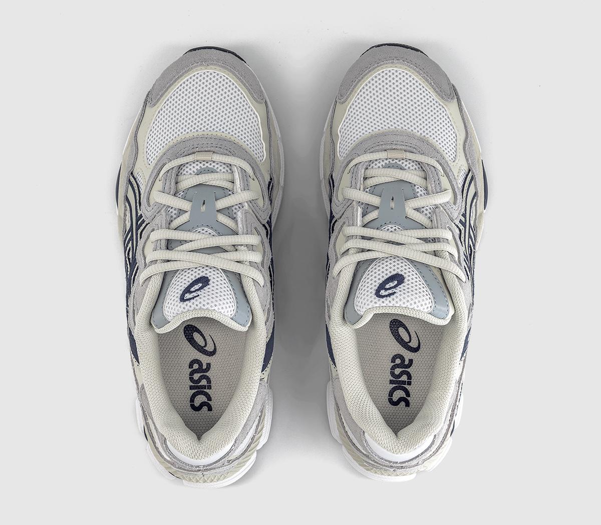 ASICSGel NYC TrainersWhite Midnight