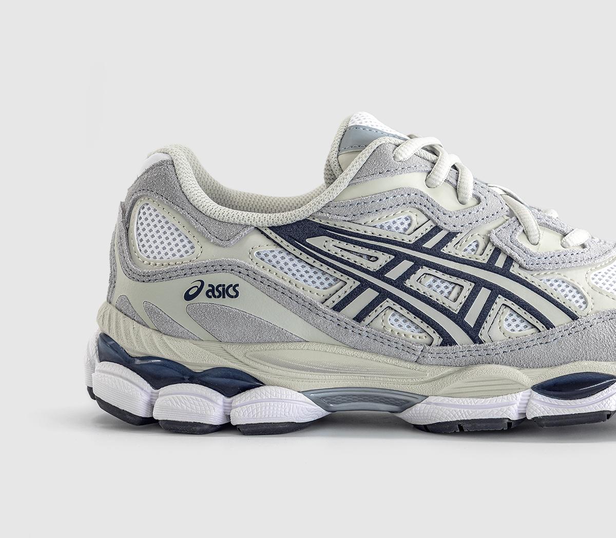 ASICSGel NYC TrainersWhite Midnight
