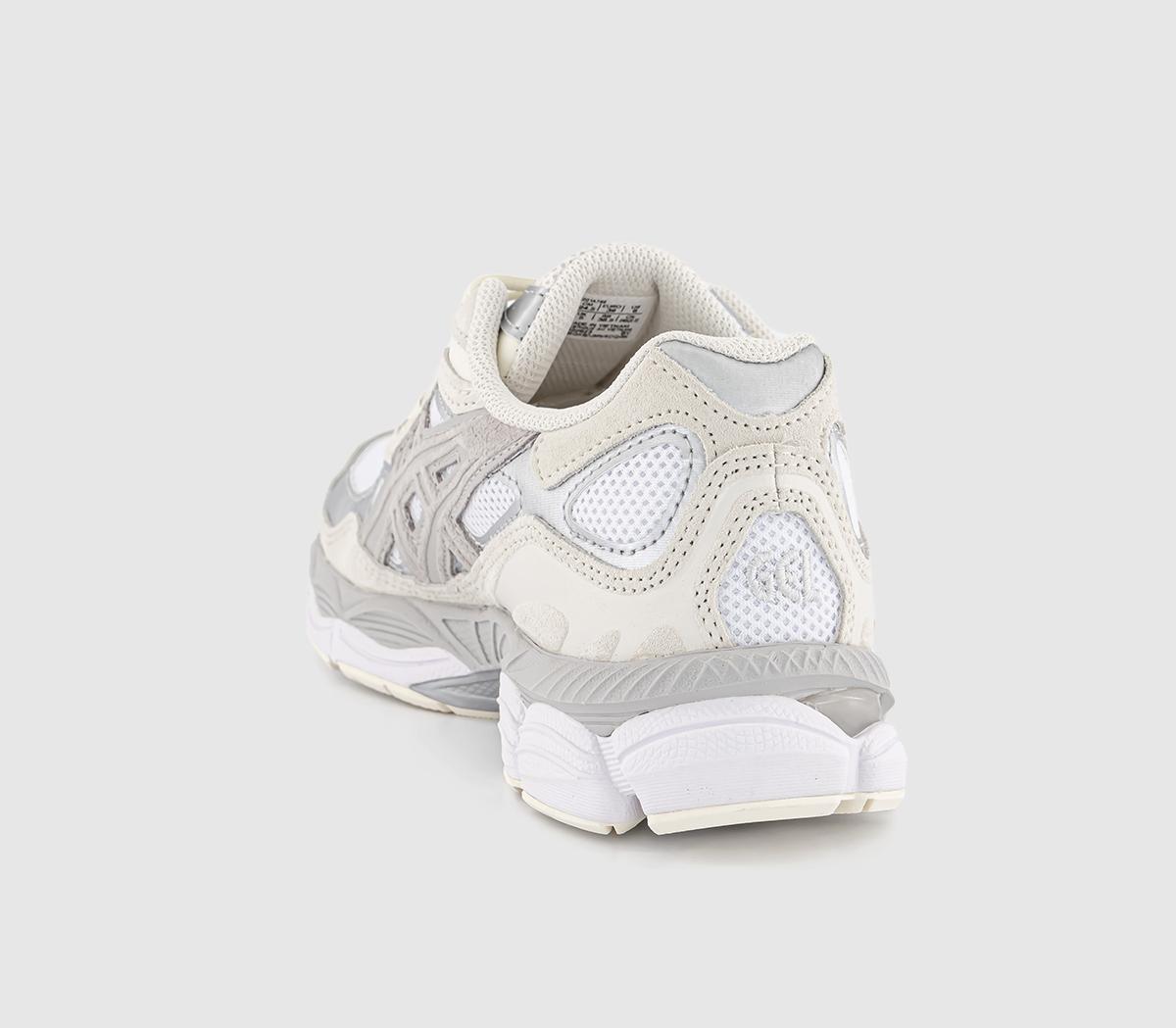 ASICS Gel Nyc Trainers White Oyster Grey - Women's Trainers