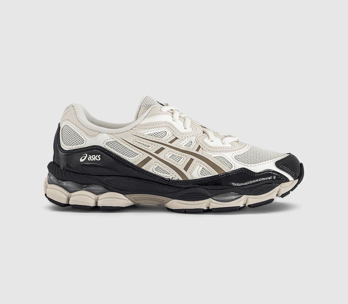 Asics Womens Gel Nyc Trainers Smoke Grey Black, 4.5