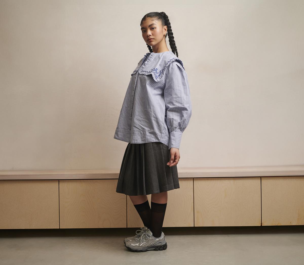 ASICSGel NYC TrainersGrey Sheet Rock