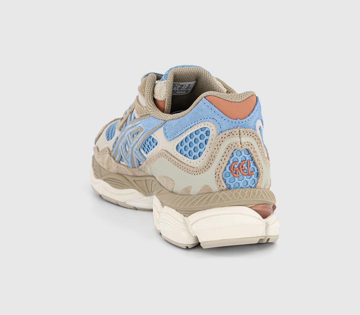 ASICS Gel Nyc Trainers Harbour Blue Wood Crepe - Men's Trainers
