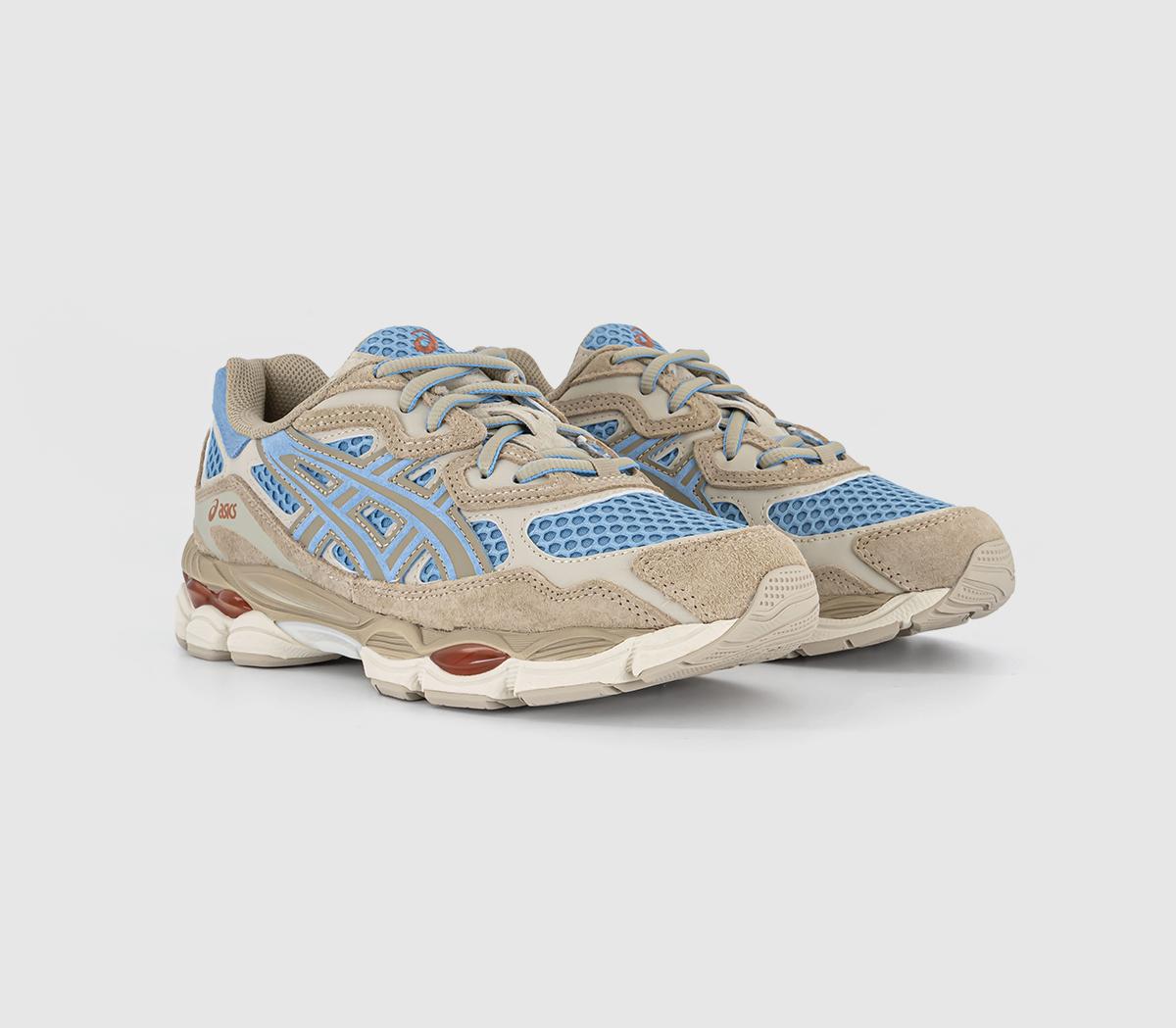 ASICS Gel Nyc Trainers Harbour Blue Wood Crepe - Men's Trainers