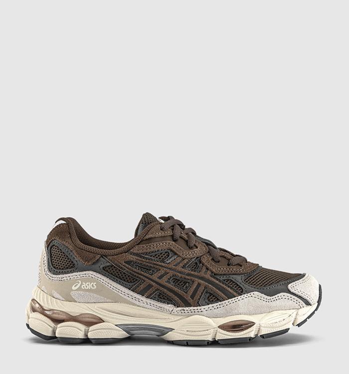 ASICS Gel NYC Trainers Brown Storm Black Coffee