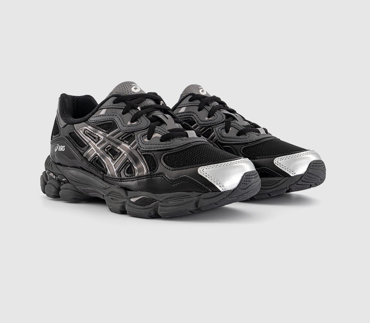 ASICSGel NYC TrainersKicki Black Silver