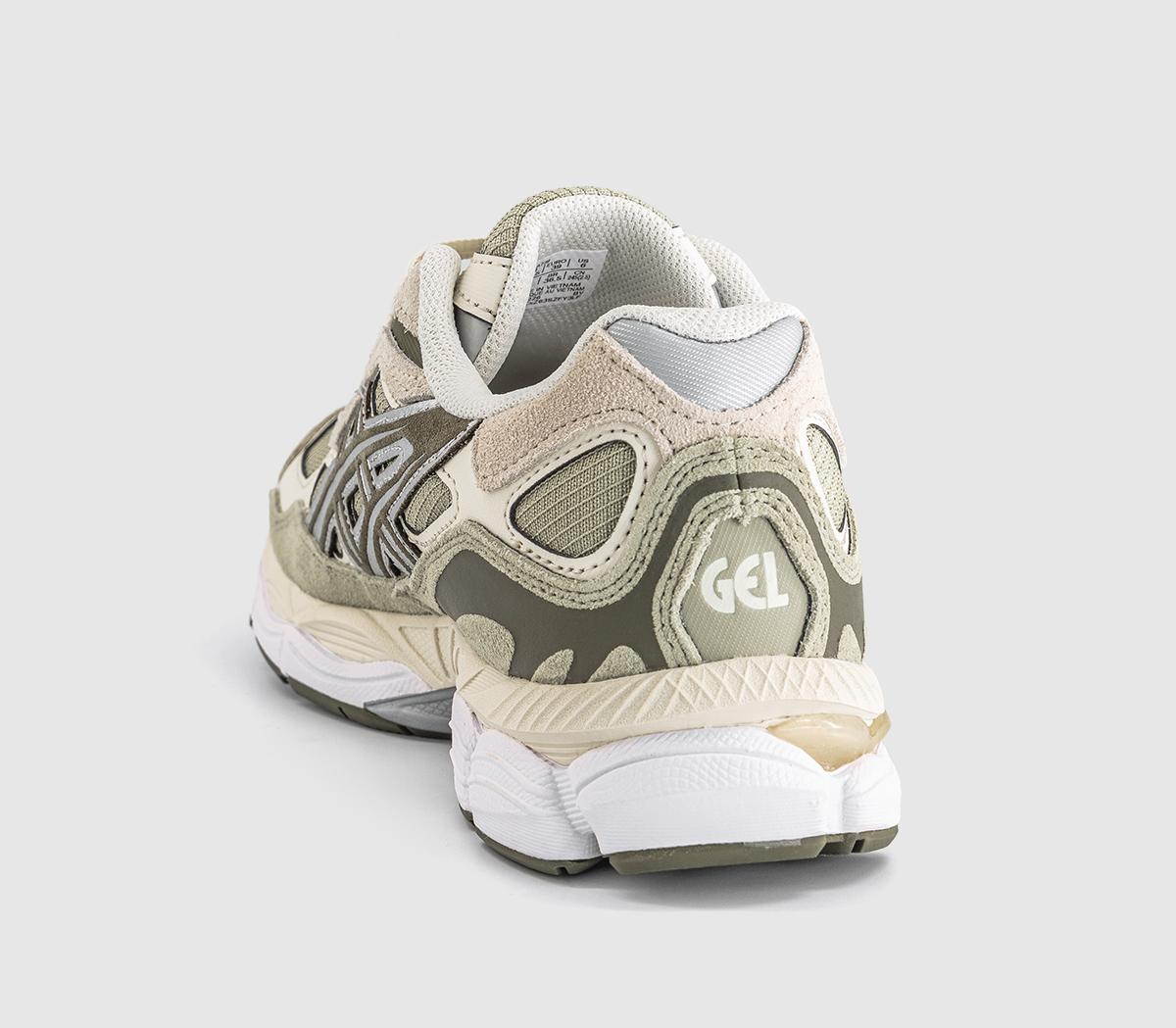 ASICSGel NYC TrainersKhaki Pure Silver