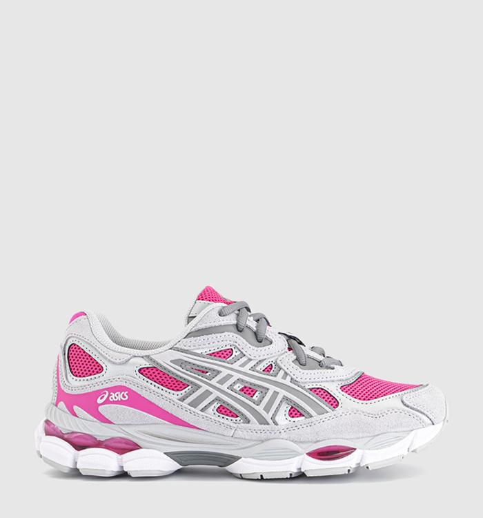 ASICS Gel NYC Trainers Pink Glo Concrete