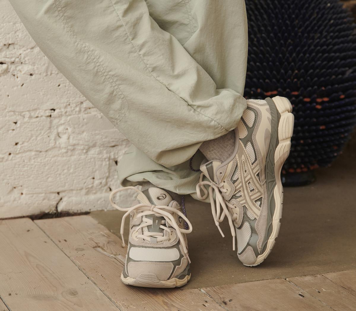 ASICS Gel NYC Trainers ASICS Gel NYC Trainers Cream Oyster Grey