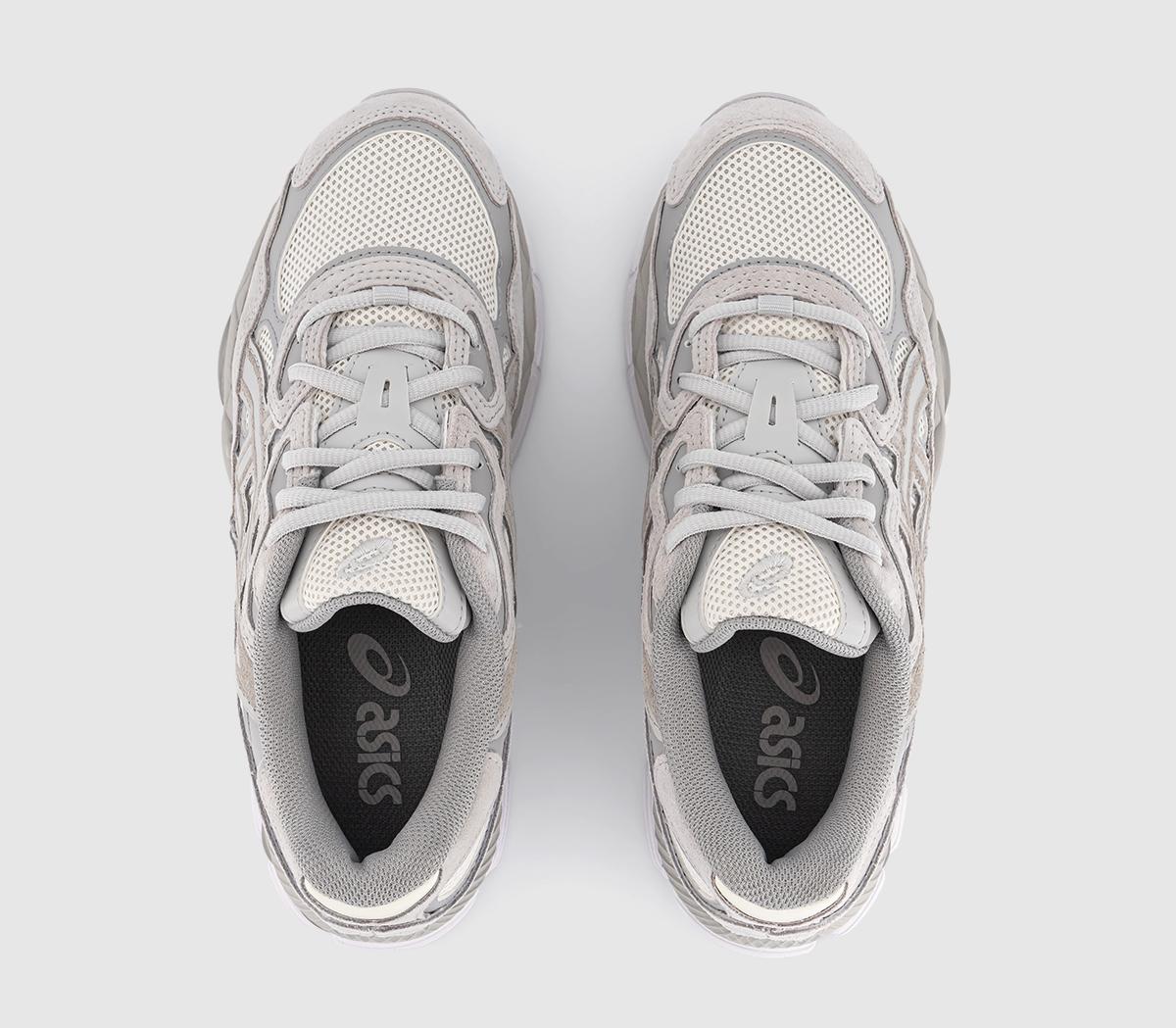 ASICSGel NYC Trainers ASICSGel NYC TrainersCream Grey Cloud