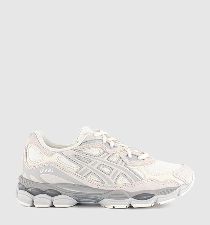 ASICS Gel NYC Trainers Cream Oyster Grey - Men's Trainers