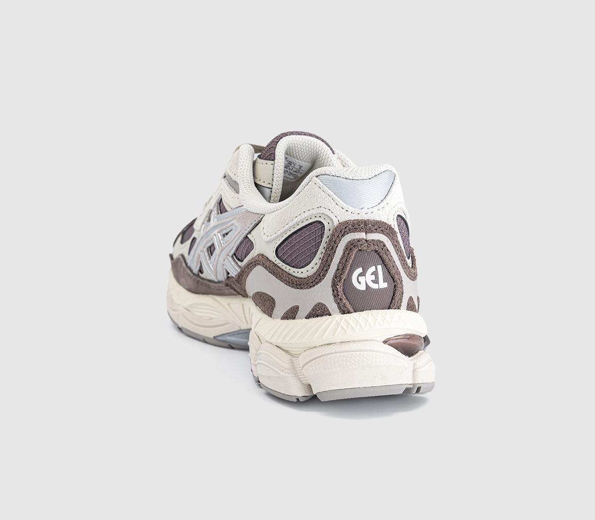 ASICSGel NYC TrainersCocoa Powder Pure Silver