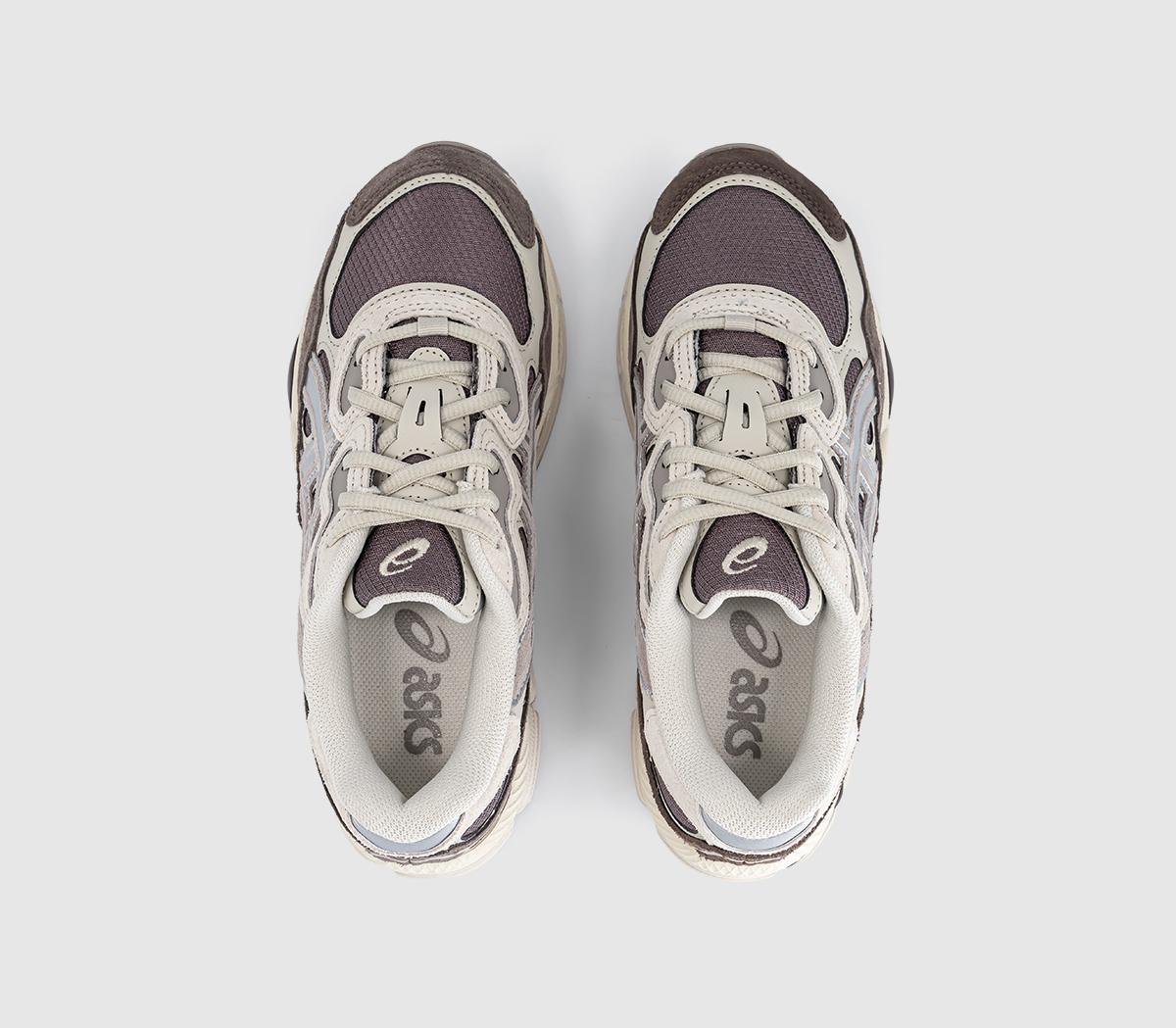 ASICSGel NYC TrainersCocoa Powder Pure Silver