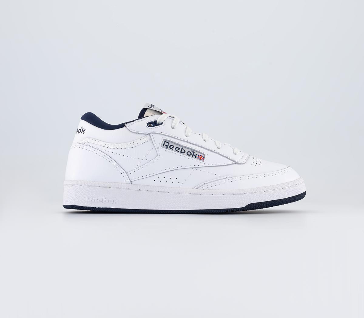 Club C Mid Ii Revenge Trainers White Vector Navy Red