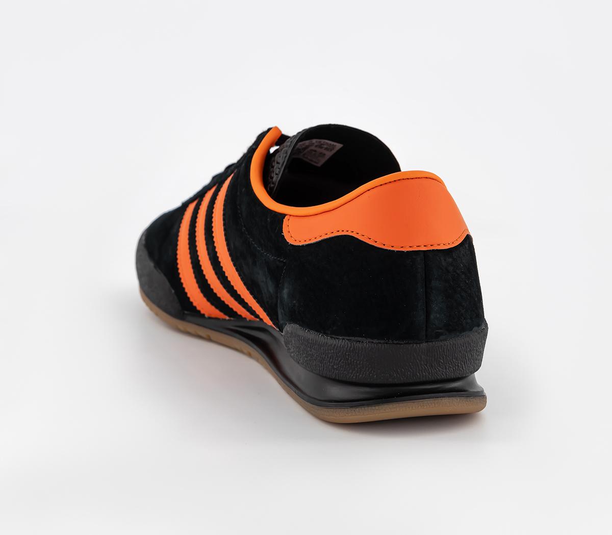 Orange Rugby Trainers adidas MKII Trainers Black Orange - Men's Trainers