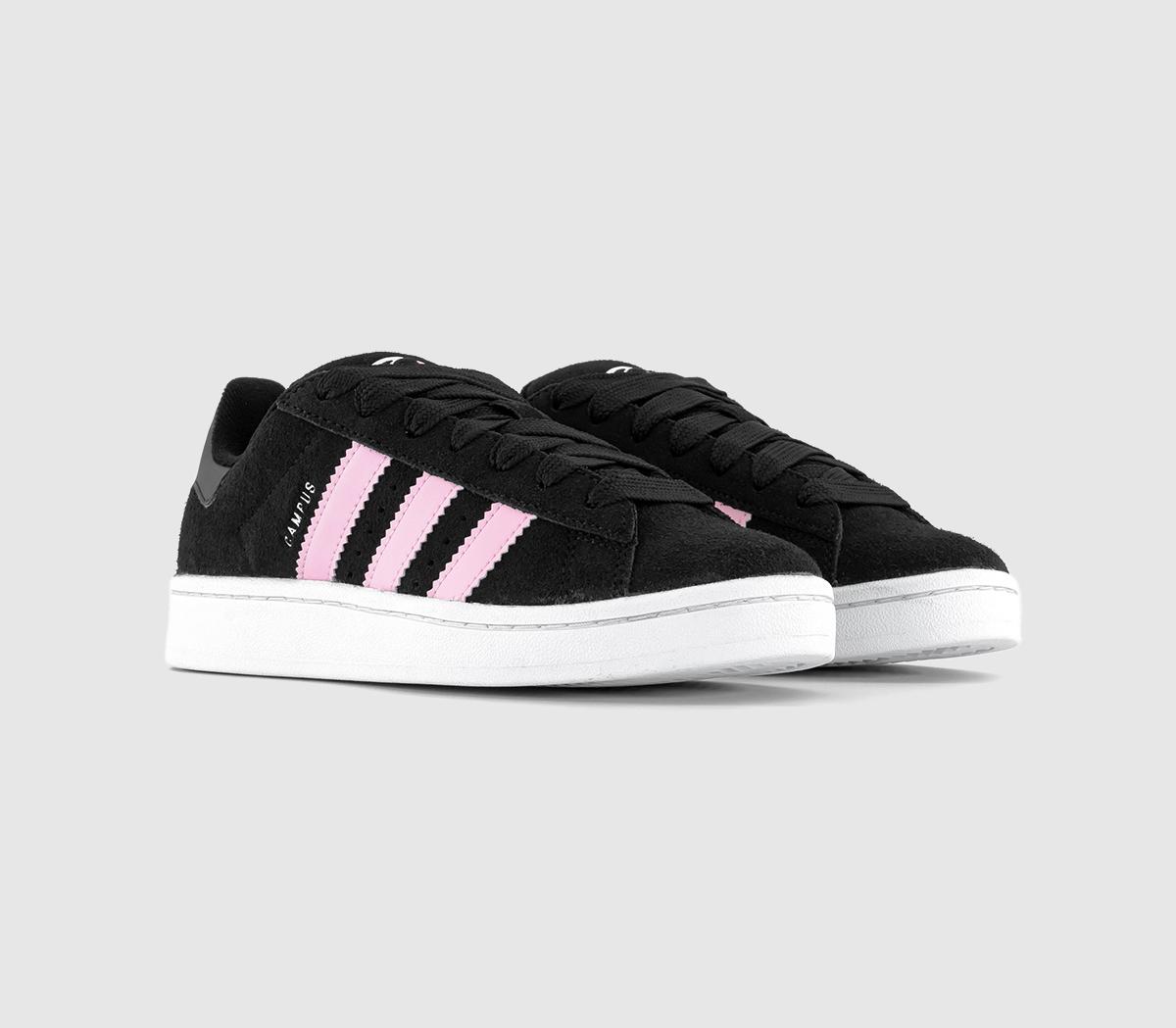 Adidas Womens Campus 00s Trainers Black White True Pink, 8