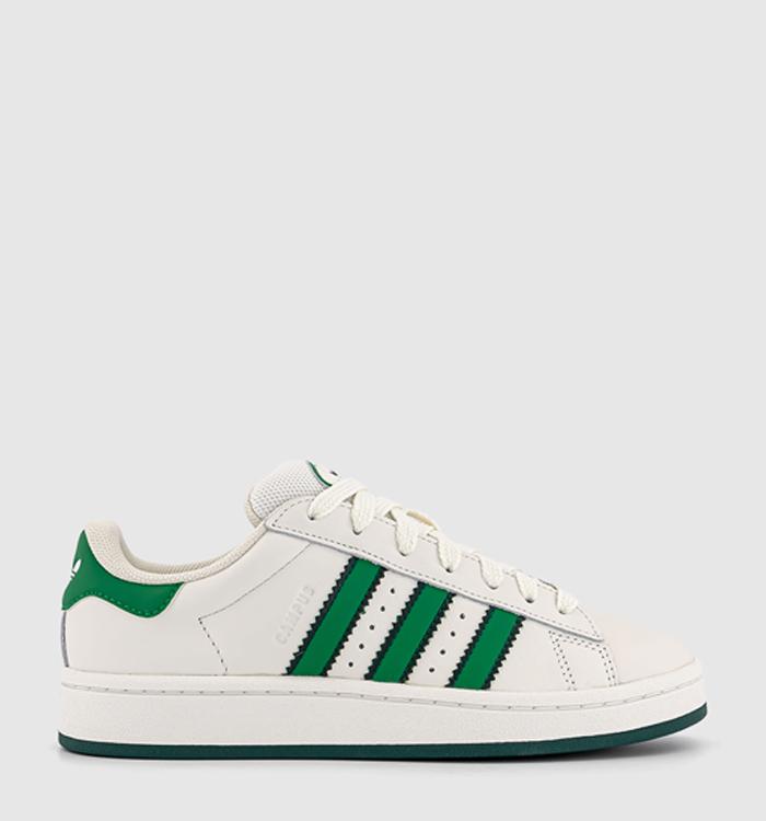 adidas Campus 00s Trainers Core White Green Off White
