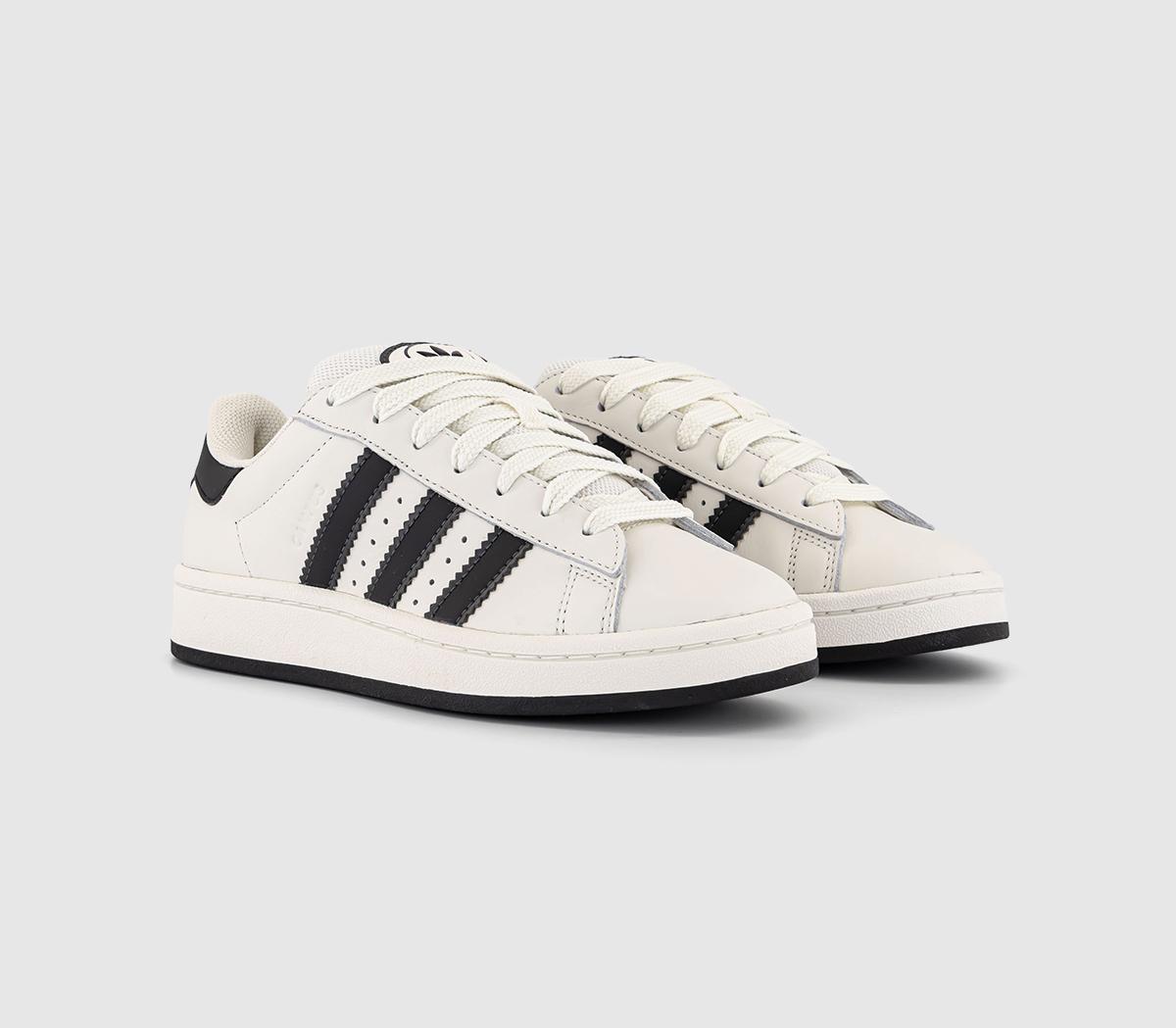 Adidas Womens Campus 00s Trainers Core White Black Off White, 8.5