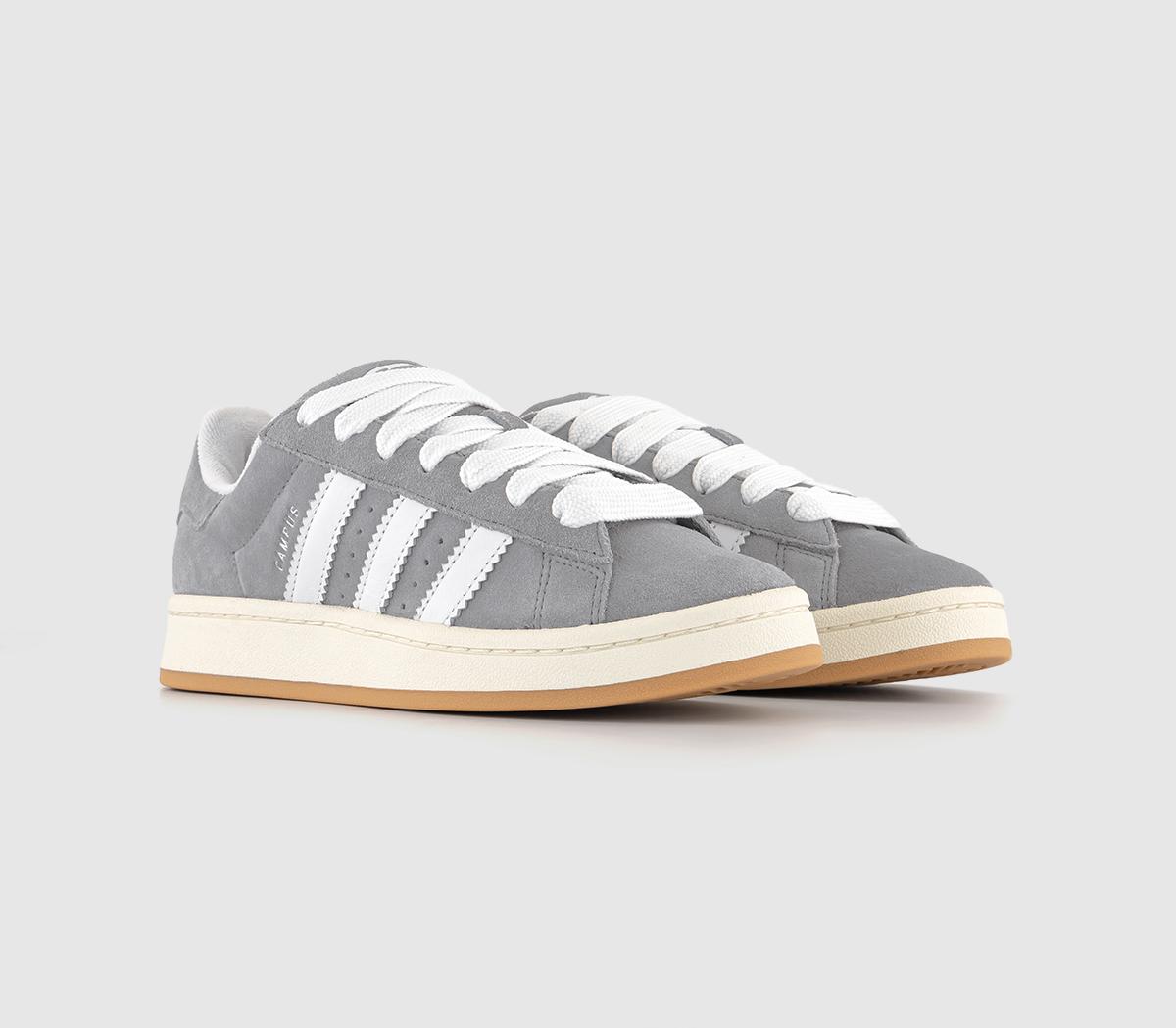 adidasCampus 00s Trainers Grey White Off White
