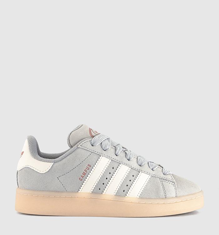 adidas Campus 00s Trainers Grey Chalk White Wonder Mauve