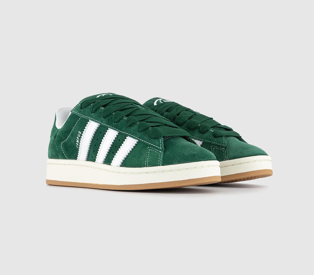 adidasCampus 00s TrainersDark Green White Off White