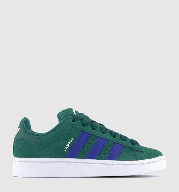 adidas Campus 00s Trainers Collagiate Green White Energy Ink