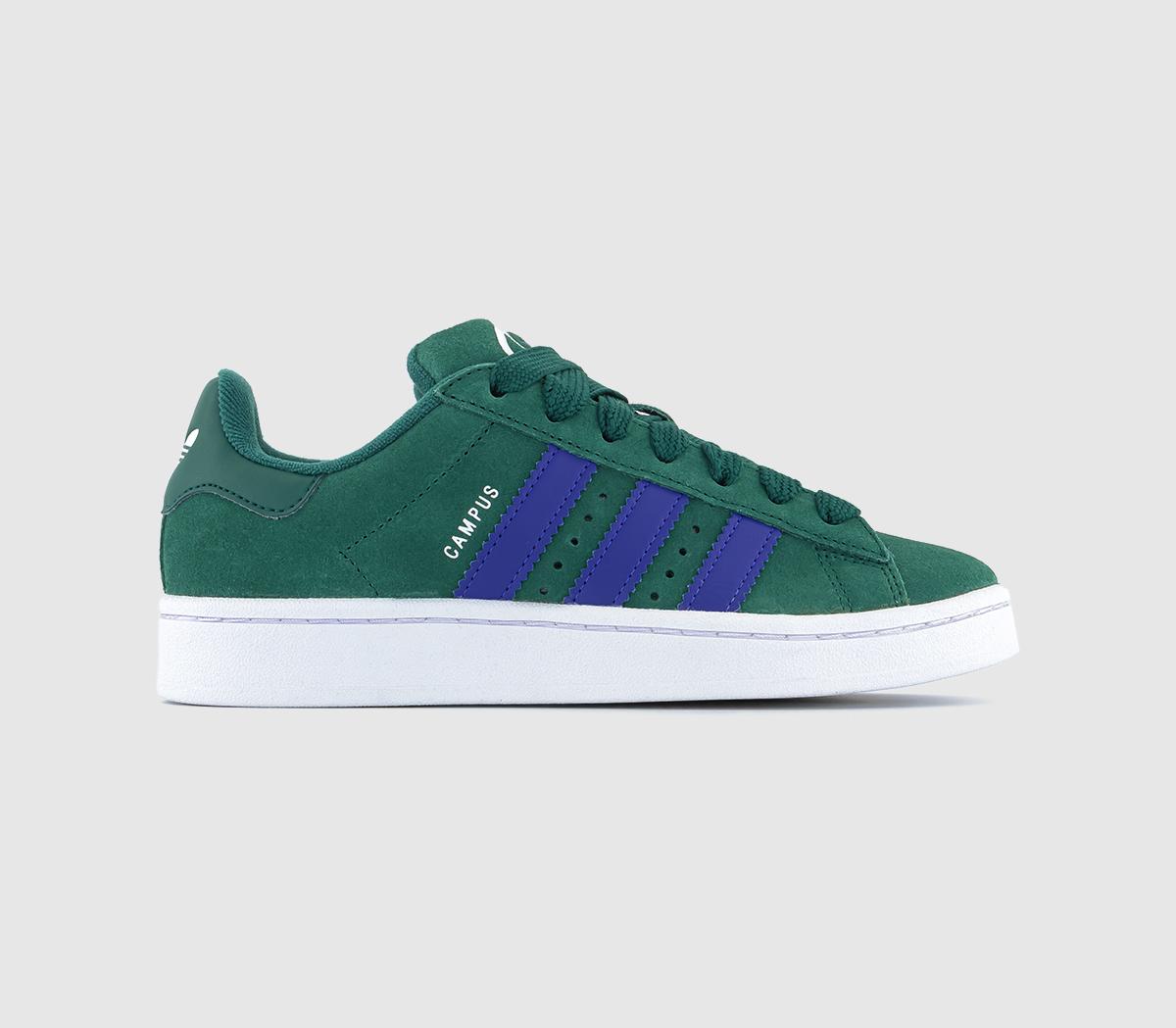 adidasCampus 00s TrainersCollagiate Green White Energy Ink