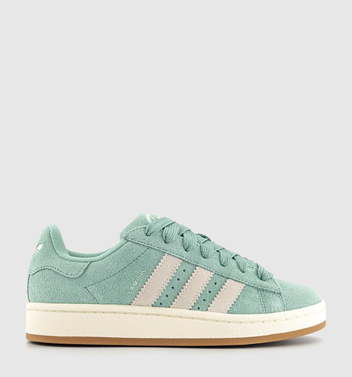 adidas Campus 00s Trainers Hazy Green Off White Hazy Green