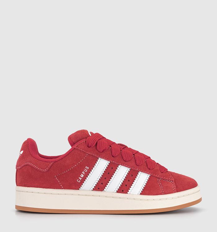 adidas Campus 00s Trainers Better Scarlet Cloud White Off White
