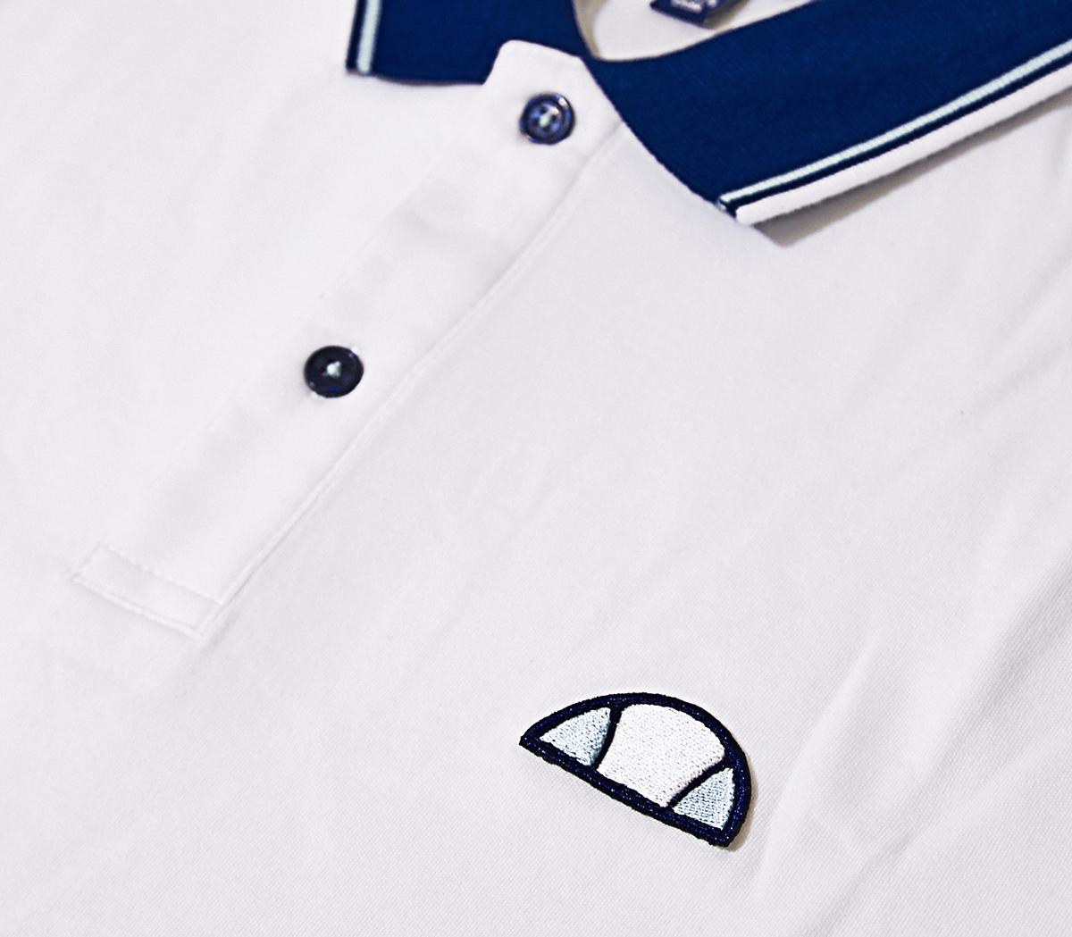 Ellesse Boateng Polo Shirt Ellesse Boateng Polo Shirt White