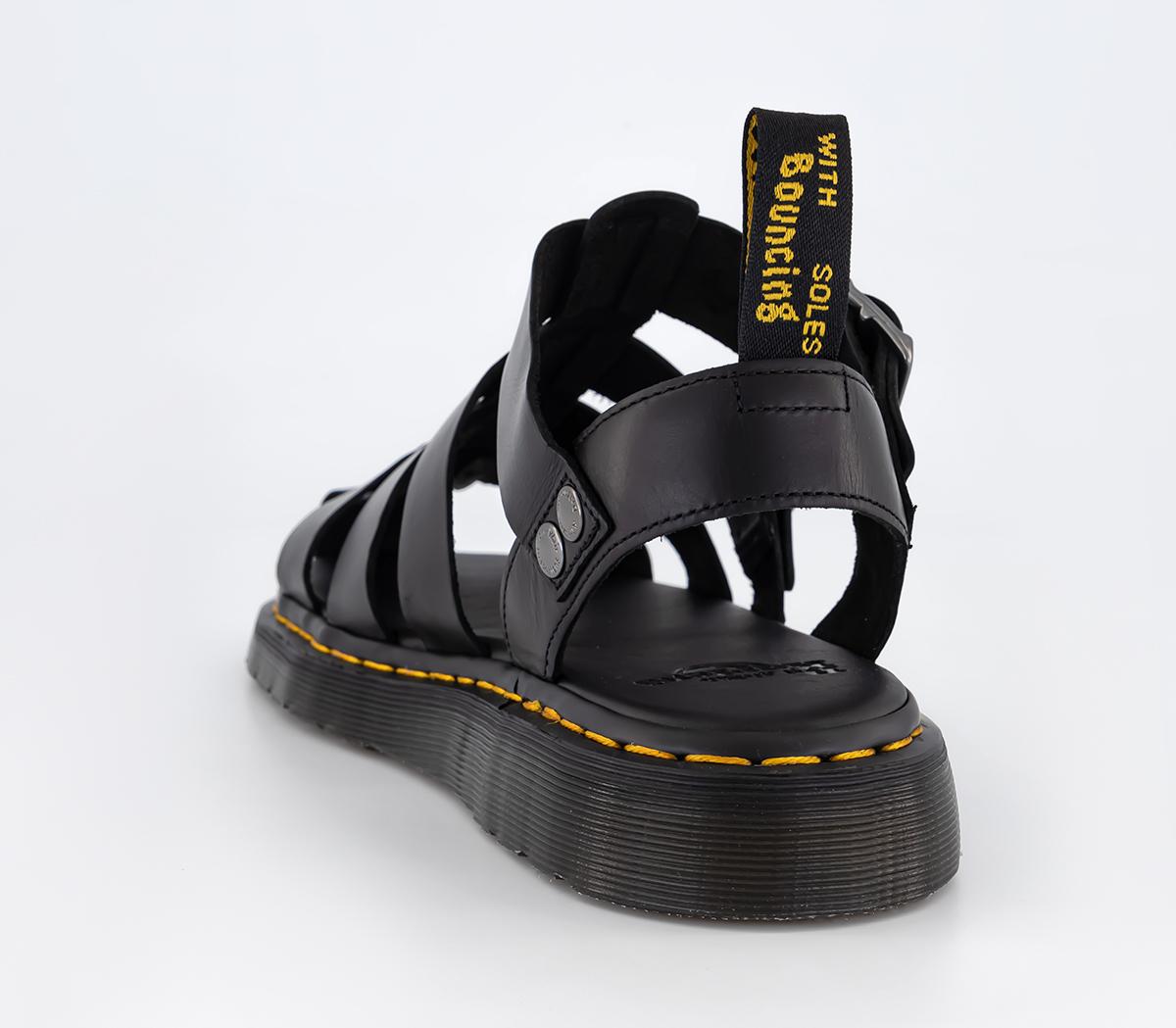 Martens Garin Sandals Black Brando Men's Sandals