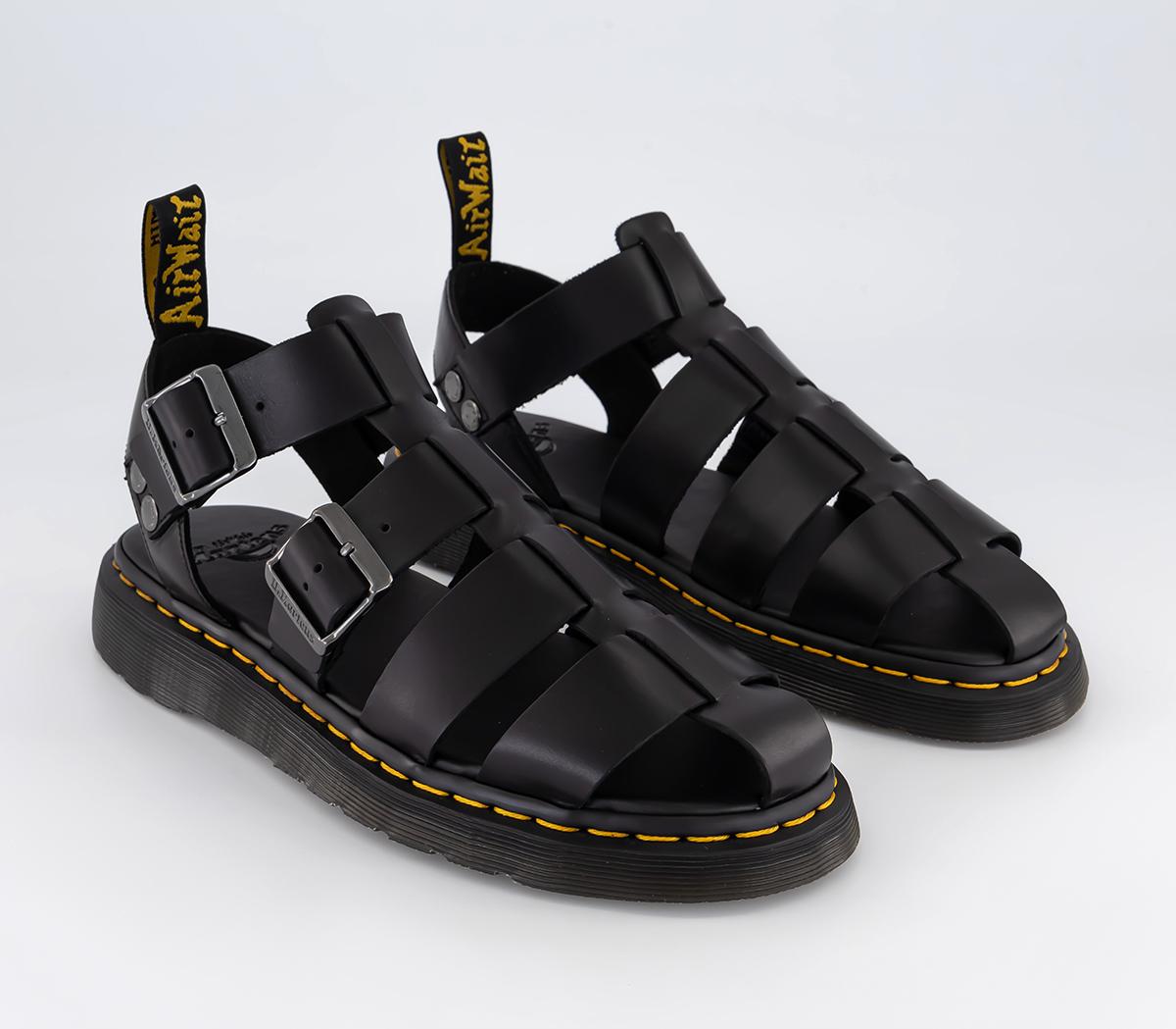 Dr. Martens Garin Sandals Black Brando - Men’s Sandals