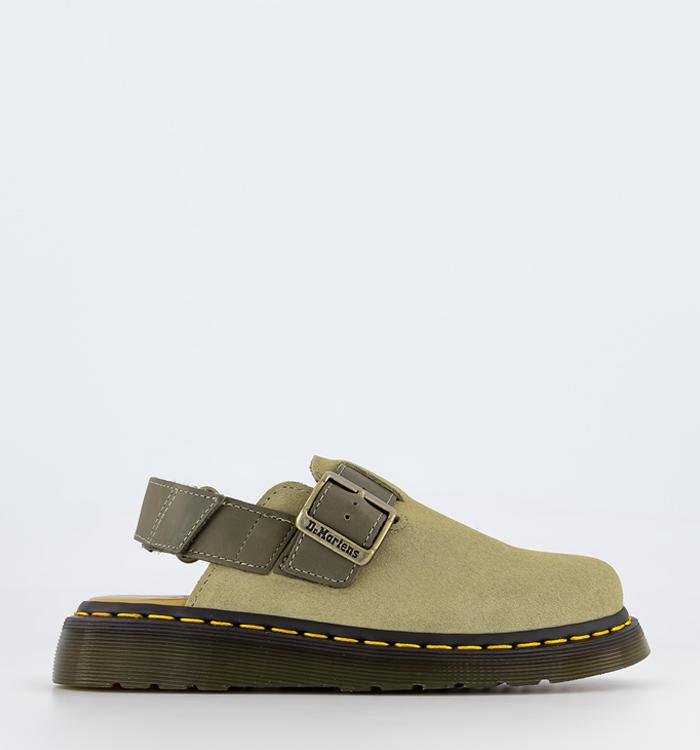 Green doc hotsell martens shoes