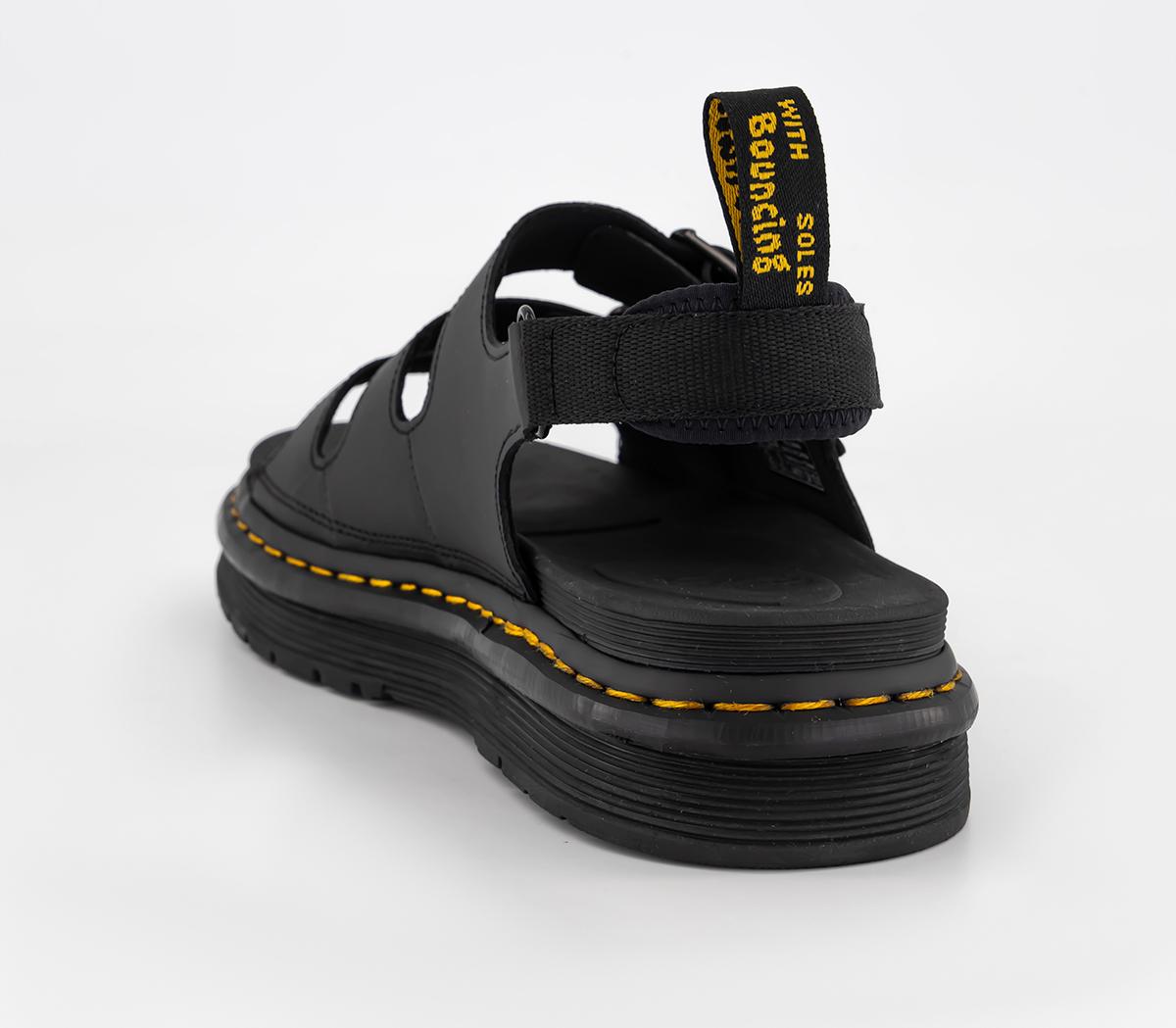 ドクターマーチン Dr.Martens SOLOMAN SANDALS Dr. Martens Soloman Sandals Black Hydro - Men's Sandals