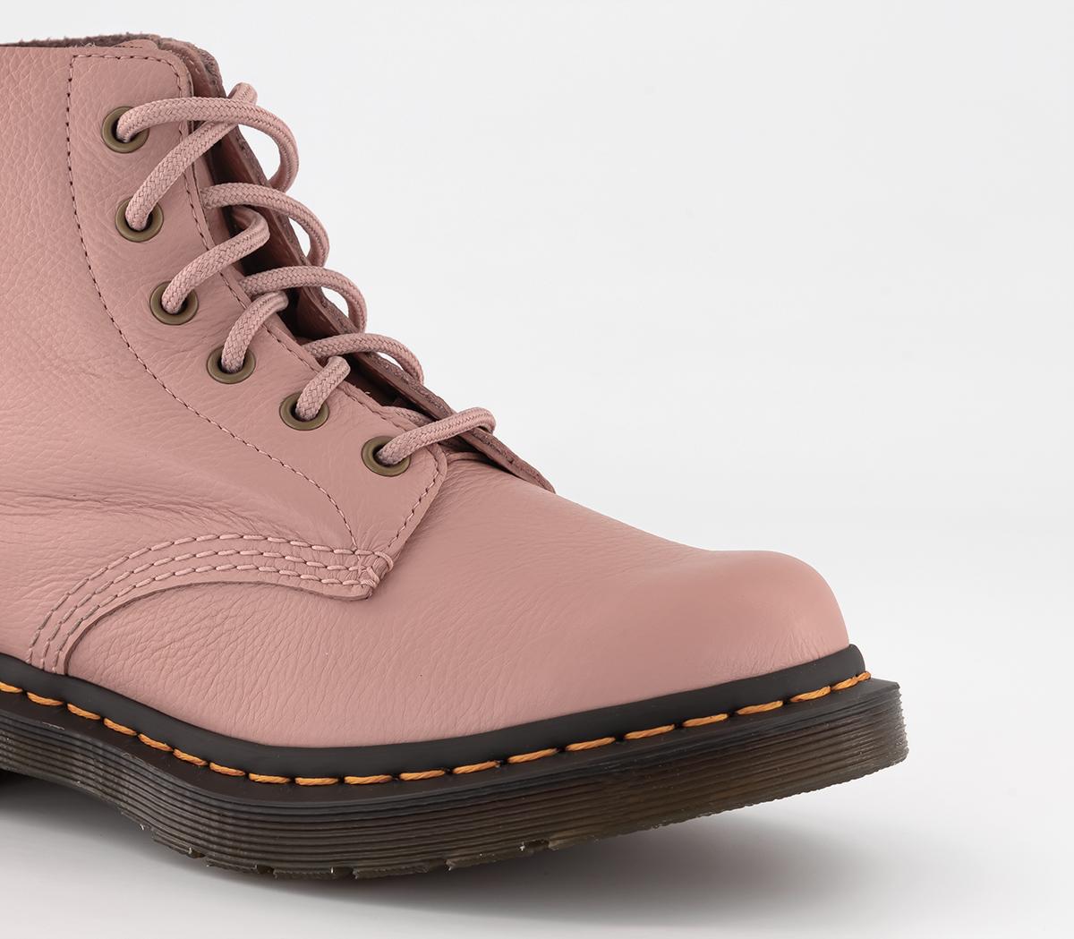 Dr. Martens101 6 Eye BootsPeach Beige Virginia