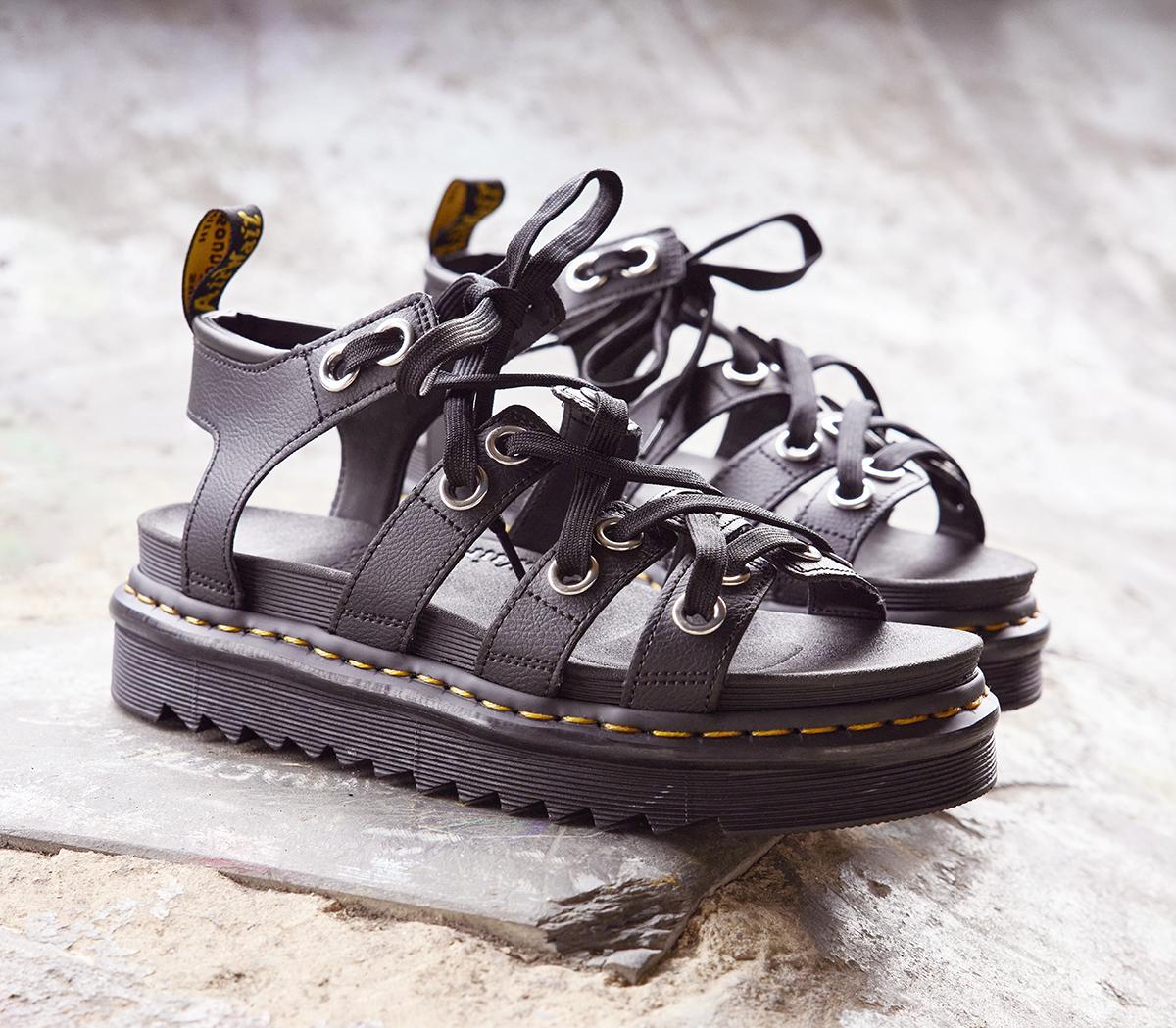 Dr. Martens Blaire Hardware Sandals Black Athena - Women’s Sandals