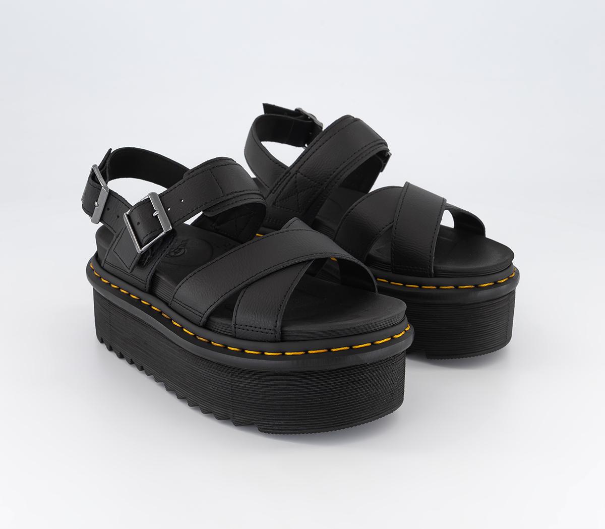 Dr. Martens Voss Ii Quad Sandals Black Athena - Women’s Sandals
