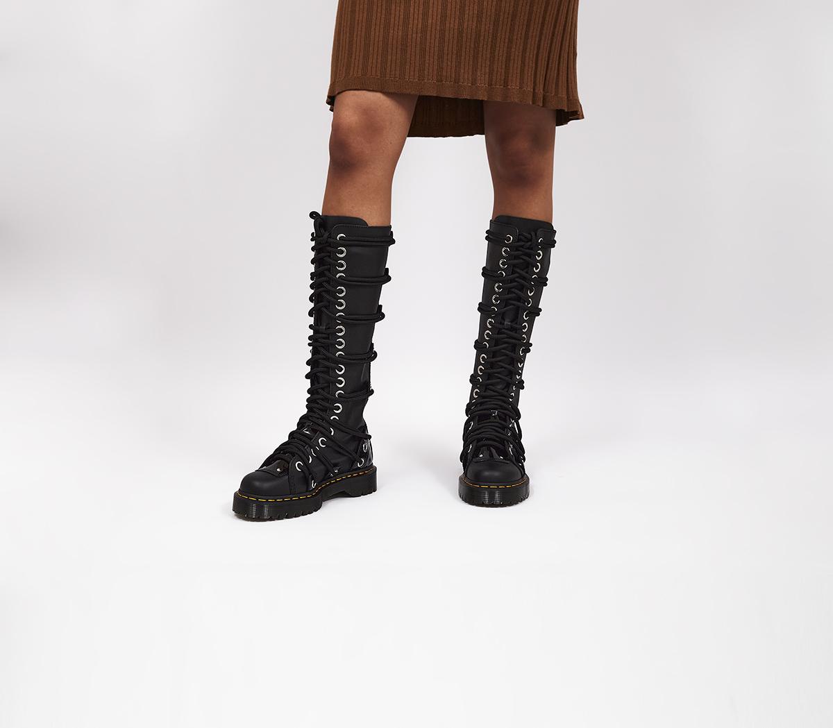 DR MARTENS Daria Bex Lace Up Leather Boots
