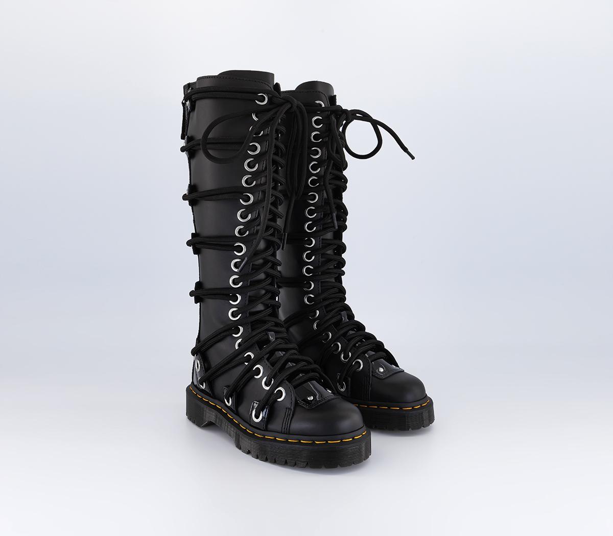Dr. Martens Womens Daria 1b60 Bex Boots Black Lucido, 5