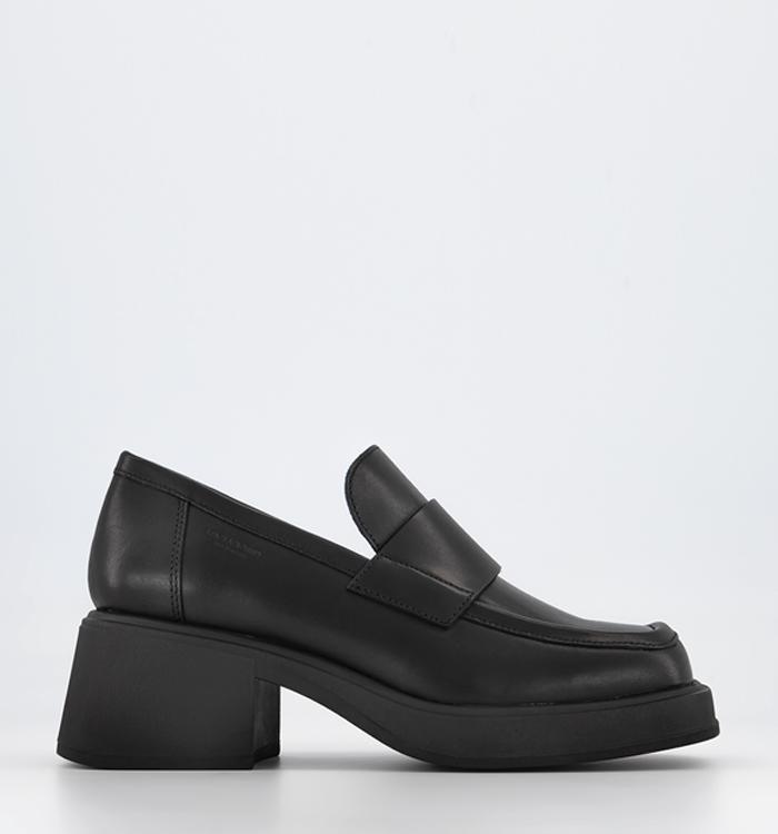 Vagabond Shoemakers Dorah Heeled Loafers Black