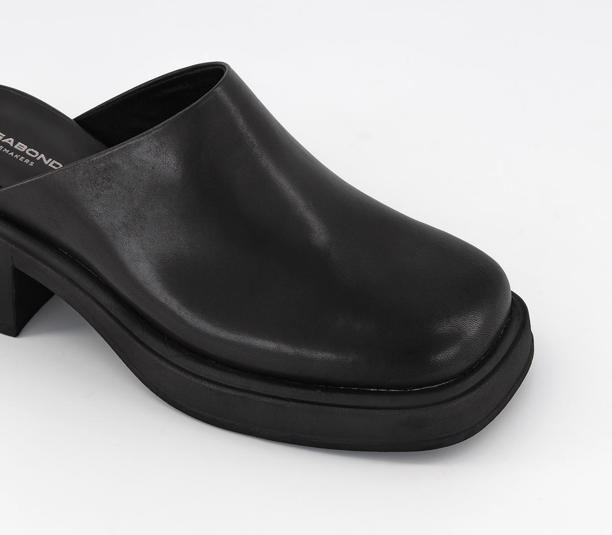 Vagabond Shoemakers Dorah Mules Black - Women's Clogs