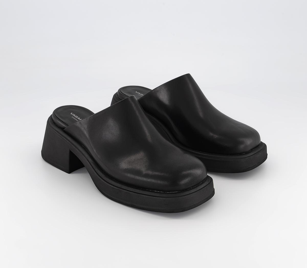 Vagabond Shoemakers Dorah Mules Black - Women's Clogs