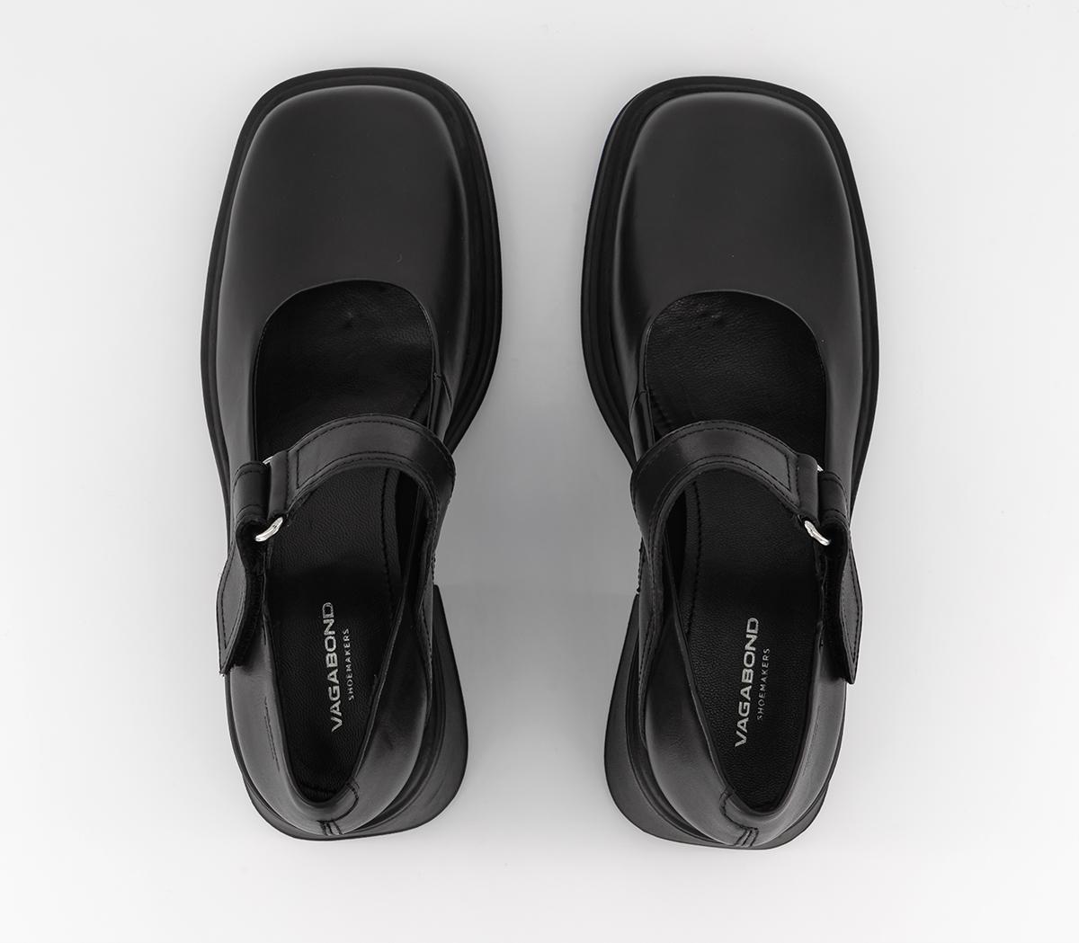 Vagabond Shoemakers Dorah Mary Jane Shoes Black - Mid Heels