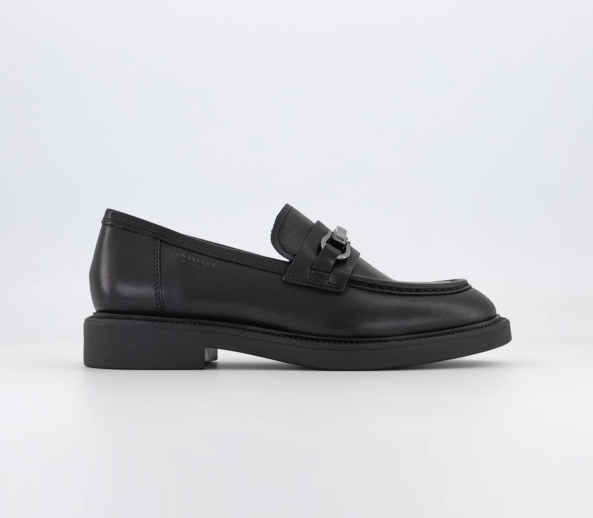 Vagabond Shoemakers Alex Snaffle Loafers Black - Women’s Loafers