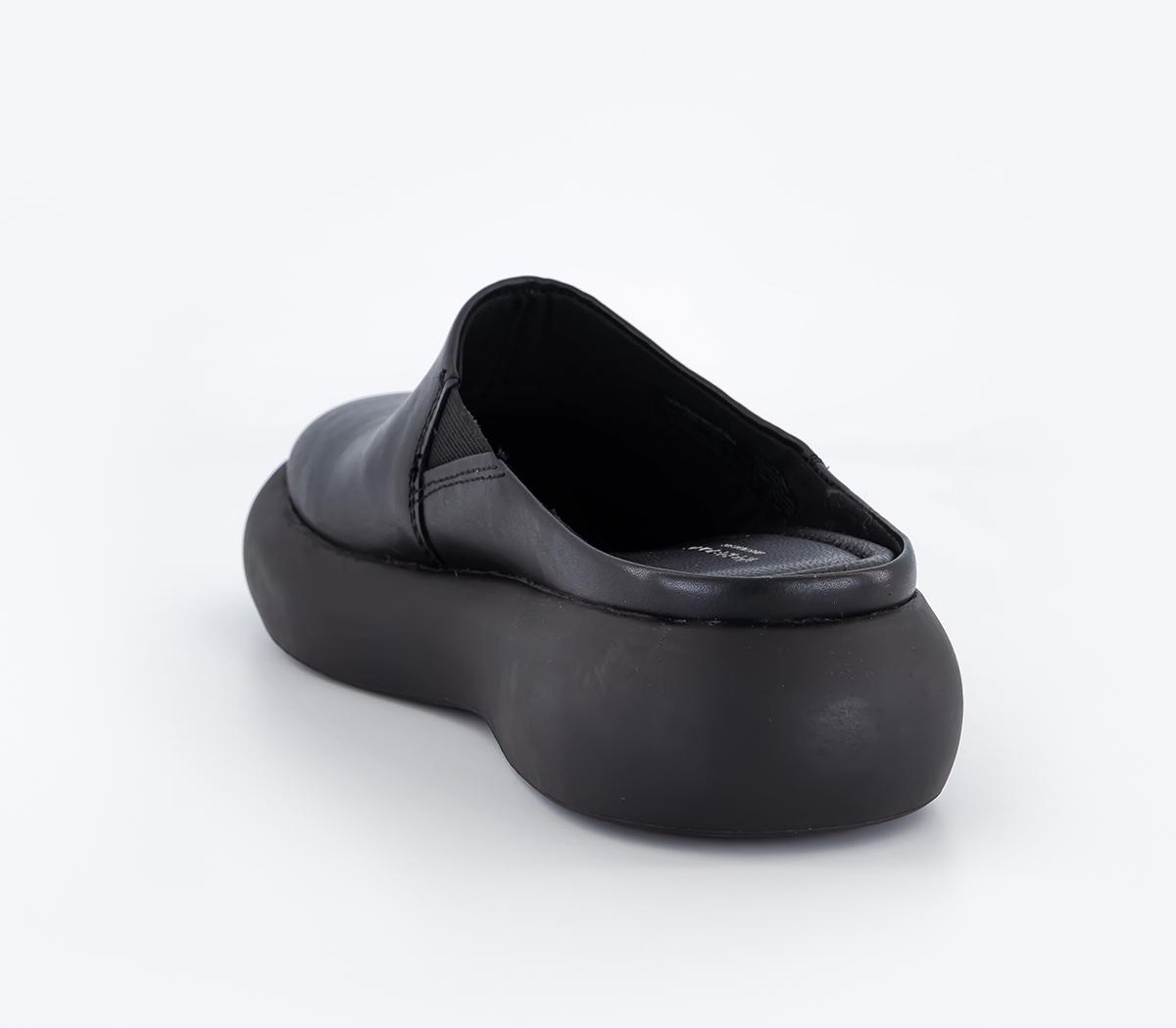 Vagabond Shoemakers Janick Mules Black - Flat Shoes for Women
