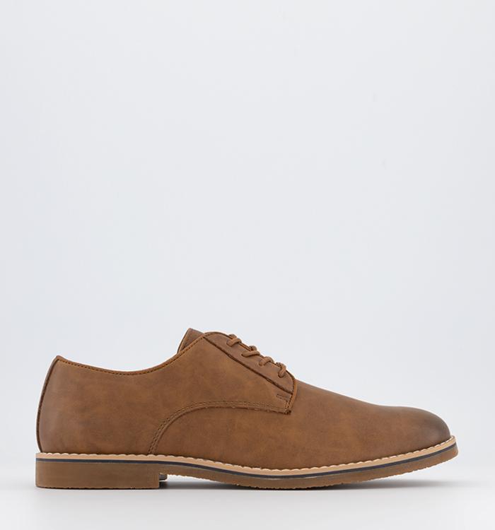 OFFICE Chandler Derby Shoes Tan